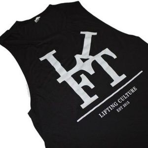 LIFTING CULTURE - LADIES MUSCLE TANK (Black)